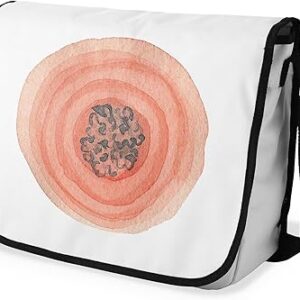 شنطة ماسنجر مدرسية مطبوعة رقمية بحزام اسود للبنات والاولاد من لو جاردين دو لين، شنطة ماسنجر للطلاب، شنط كتف مقاس 29 × 36 سم