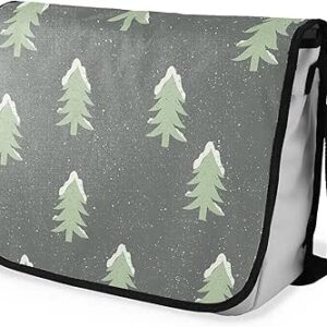 بوناميزون شنطة ماسنجر مدرسية مطبوعة رقميا مع حزام اسود للطلاب، شنطة كروس وشنطة ساعي، شنطة كتف للمدرسة، العودة الى المدرسة، المقاس: 29 × 36 سم