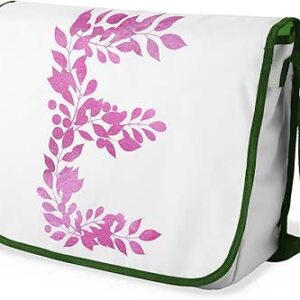 شنطة ماسنجر مدرسية مطبوعة رقميا مع احزمة كاكي للبنات والاولاد من لو جاردين دو لين، شنطة ماسنجر للطلاب، شنط كتف مقاس 29 × 36 سم