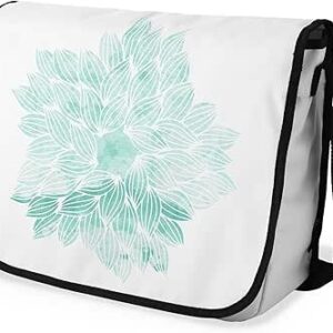 بوناميزون شنطة ماسنجر مدرسية مطبوعة رقميا مع حزام اسود للطلاب، شنطة كروس وشنطة ساعي، شنطة كتف للمدرسة، العودة الى المدرسة، المقاس: 29 × 36 سم