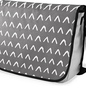 شنطة ماسنجر مدرسية مطبوعة رقمية بحزام اسود للبنات والاولاد من لو جاردين دو لين، شنطة ماسنجر للطلاب، شنط كتف مقاس 29 × 36 سم