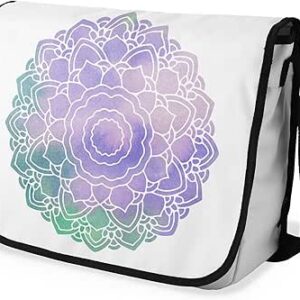 بوناميزون شنطة ماسنجر مدرسية مطبوعة رقميا مع حزام اسود للطلاب، شنطة كروس وشنطة ساعي، شنطة كتف للمدرسة، العودة الى المدرسة، المقاس: 29 × 36 سم