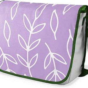 شنطة ماسنجر مدرسية مطبوعة رقميا مع احزمة كاكي للبنات والاولاد من لو جاردين دو لين، شنطة ماسنجر للطلاب، شنط كتف مقاس 29 × 36 سم