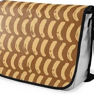 بوناميزون شنطة ماسنجر مدرسية مطبوعة رقميا مع حزام اسود للطلاب، شنطة كروس وشنطة ساعي، شنطة كتف للمدرسة، العودة الى المدرسة، المقاس: 29 × 36 سم