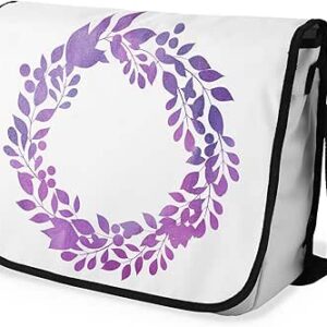 شنطة ماسنجر مدرسية مطبوعة رقمية بحزام اسود للبنات والاولاد من لو جاردين دو لين، شنطة ماسنجر للطلاب، شنط كتف مقاس 29 × 36 سم