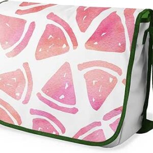 بوناميزون شنطة ماسنجر مدرسية مطبوعة رقميا مع حزام كاكي للطلاب، شنطة كروس وشنطة ساعي، شنطة كتف للمدرسة، العودة الى المدرسة، المقاس: 29 × 36 سم