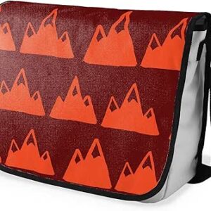 شنطة ماسنجر مدرسية مطبوعة رقمية بحزام اسود للبنات والاولاد من لو جاردين دو لين، شنطة ماسنجر للطلاب، شنط كتف مقاس 29 × 36 سم