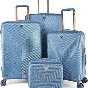 تراك مجموعة شنط سفر صلبة من 4 قطع مقاس 28/24/20/14 انش Hk304/4P, رويال بلو، أكريلونيتريل بوتادين ستايرين (ABS)