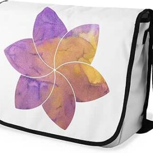 بوناميزون شنطة ماسنجر مدرسية مطبوعة رقميا مع حزام اسود للطلاب، شنطة كروس وشنطة ساعي، شنطة كتف للمدرسة، العودة الى المدرسة، المقاس: 29 × 36 سم