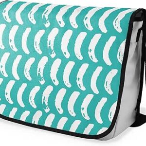 شنطة ماسنجر مدرسية مطبوعة رقمية بحزام اسود للبنات والاولاد من لو جاردين دو لين، شنطة ماسنجر للطلاب، شنط كتف مقاس 29 × 36 سم