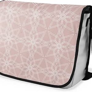 شنطة ماسنجر مدرسية مطبوعة رقمية بحزام اسود للبنات والاولاد من لو جاردين دو لين، شنطة ماسنجر للطلاب، شنط كتف مقاس 29 × 36 سم