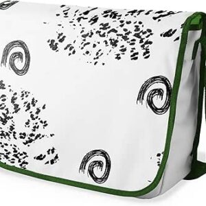 شنطة ماسنجر مدرسية مطبوعة رقميا مع احزمة كاكي للبنات والاولاد من لو جاردين دو لين، شنطة ماسنجر للطلاب، شنط كتف مقاس 29 × 36 سم