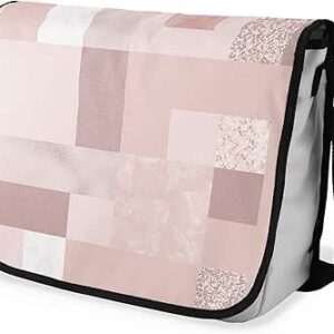 شنطة ماسنجر مدرسية مطبوعة رقمية بحزام اسود للبنات والاولاد من لو جاردين دو لين، شنطة ماسنجر للطلاب، شنط كتف مقاس 29 × 36 سم