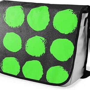 بوناميزون شنطة ماسنجر مدرسية مطبوعة رقميا مع حزام اسود للطلاب، شنطة كروس وشنطة ساعي، شنطة كتف للمدرسة، العودة الى المدرسة، المقاس: 29 × 36 سم