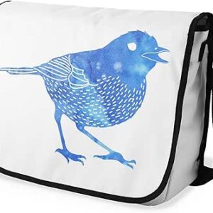 شنطة ماسنجر مدرسية مطبوعة رقمية بحزام اسود للبنات والاولاد من لو جاردين دو لين، شنطة ماسنجر للطلاب، شنط كتف مقاس 29 × 36 سم