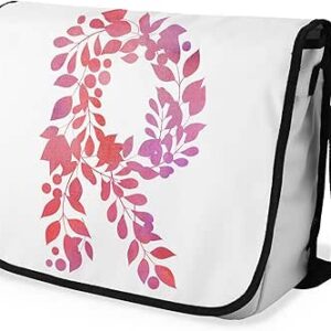 بوناميزون شنطة ماسنجر مدرسية مطبوعة رقميا مع حزام اسود للطلاب، شنطة كروس وشنطة ساعي، شنطة كتف للمدرسة، العودة الى المدرسة، المقاس: 29 × 36 سم