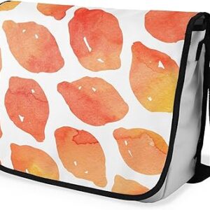 بوناميزون شنطة ماسنجر مدرسية مطبوعة رقميا مع حزام اسود للطلاب، شنطة كروس وشنطة ساعي، شنطة كتف للمدرسة، العودة الى المدرسة، المقاس: 29 × 36 سم