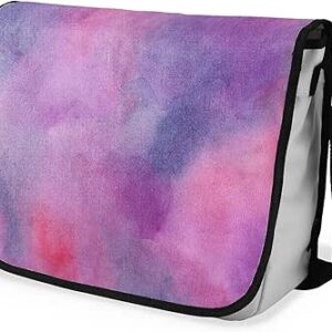 بوناميزون شنطة ماسنجر مدرسية مطبوعة رقميا مع حزام اسود للطلاب، شنطة كروس وشنطة ساعي، شنطة كتف للمدرسة، العودة الى المدرسة، المقاس: 29 × 36 سم