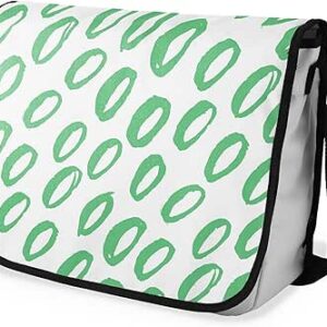 شنطة ماسنجر مدرسية مطبوعة رقمية بحزام اسود للبنات والاولاد من لو جاردين دو لين، شنطة ماسنجر للطلاب، شنط كتف مقاس 29 × 36 سم