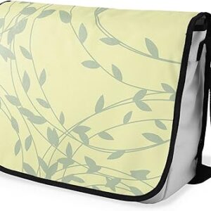 بوناميزون شنطة ماسنجر مدرسية مطبوعة رقميا مع حزام اسود للطلاب، شنطة كروس وشنطة ساعي، شنطة كتف للمدرسة، العودة الى المدرسة، المقاس: 29 × 36 سم