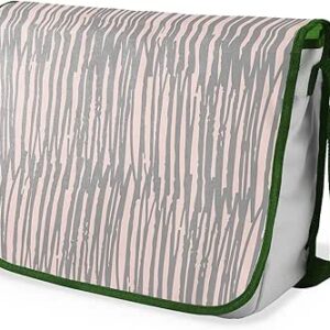 بوناميزون شنطة ماسنجر مدرسية مطبوعة رقميا مع حزام كاكي للطلاب، شنطة كروس وشنطة ساعي، شنطة كتف للمدرسة، العودة الى المدرسة، المقاس: 29 × 36 سم