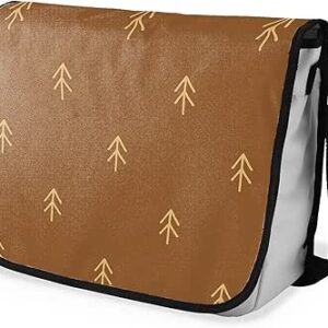 شنطة ماسنجر مدرسية مطبوعة رقمية بحزام اسود للبنات والاولاد من لو جاردين دو لين، شنطة ماسنجر للطلاب، شنط كتف مقاس 29 × 36 سم