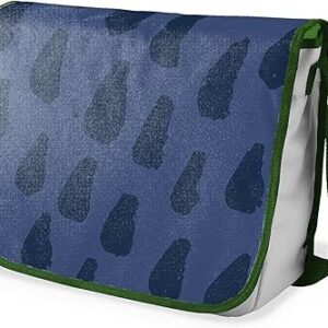 بوناميزون شنطة ماسنجر مدرسية مطبوعة رقميا مع حزام كاكي للطلاب، شنطة كروس وشنطة ساعي، شنطة كتف للمدرسة، العودة الى المدرسة، المقاس: 29 × 36 سم