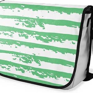 بوناميزون شنطة ماسنجر مدرسية مطبوعة رقميا مع حزام اسود للطلاب، شنطة كروس وشنطة ساعي، شنطة كتف للمدرسة، العودة الى المدرسة، المقاس: 29 × 36 سم