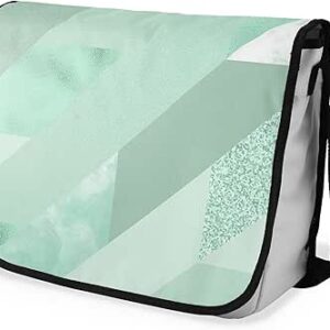 شنطة ماسنجر مدرسية مطبوعة رقمية بحزام اسود للبنات والاولاد من لو جاردين دو لين، شنطة ماسنجر للطلاب، شنط كتف مقاس 29 × 36 سم