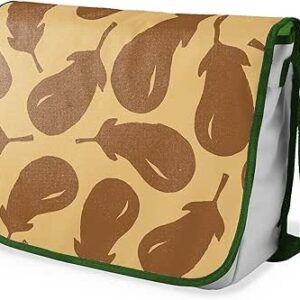 بوناميزون شنطة ماسنجر مدرسية مطبوعة رقميا مع حزام كاكي للطلاب، شنطة كروس وشنطة ساعي، شنطة كتف للمدرسة، العودة الى المدرسة، المقاس: 29 × 36 سم