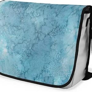 شنطة ماسنجر مدرسية مطبوعة رقمية بحزام اسود للبنات والاولاد من لو جاردين دو لين، شنطة ماسنجر للطلاب، شنط كتف مقاس 29 × 36 سم