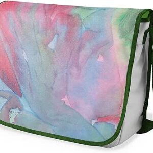 بوناميزون شنطة ماسنجر مدرسية مطبوعة رقميا مع حزام كاكي للطلاب، شنطة كروس وشنطة ساعي، شنطة كتف للمدرسة، العودة الى المدرسة، المقاس: 29 × 36 سم