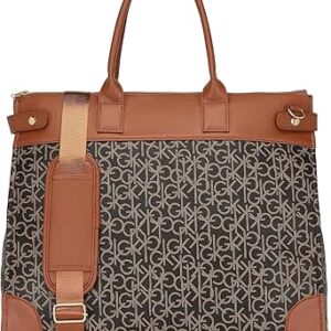 حقيبة ملابس عصرية متعددة الاغراض للسفر من ماكر جواكبف - حقيبة دافل قابلة للتحويل للنساء 2 في 1 لتخزين الملابس الأنيقة