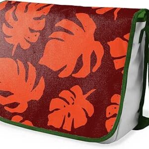 شنطة ماسنجر مدرسية مطبوعة رقميا مع احزمة كاكي للبنات والاولاد من لو جاردين دو لين، شنطة ماسنجر للطلاب، شنط كتف مقاس 29 × 36 سم