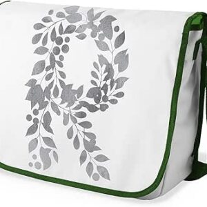 شنطة ماسنجر مدرسية مطبوعة رقميا مع احزمة كاكي للبنات والاولاد من لو جاردين دو لين، شنطة ماسنجر للطلاب، شنط كتف مقاس 29 × 36 سم