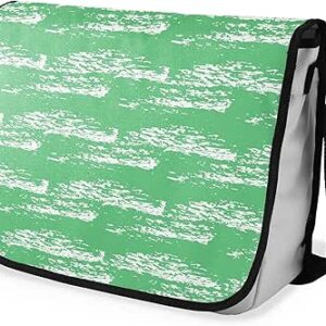 بوناميزون شنطة ماسنجر مدرسية مطبوعة رقميا مع حزام اسود للطلاب، شنطة كروس وشنطة ساعي، شنطة كتف للمدرسة، العودة الى المدرسة، المقاس: 29 × 36 سم