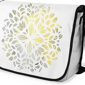 شنطة ماسنجر مدرسية مطبوعة رقمية بحزام اسود للبنات والاولاد من لو جاردين دو لين، شنطة ماسنجر للطلاب، شنط كتف مقاس 29 × 36 سم