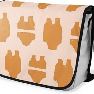 شنطة ماسنجر مدرسية مطبوعة رقمية بحزام اسود للبنات والاولاد من لو جاردين دو لين، شنطة ماسنجر للطلاب، شنط كتف مقاس 29 × 36 سم