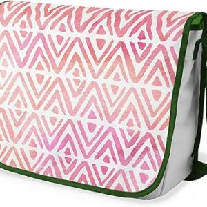 شنطة ماسنجر مدرسية مطبوعة رقميا مع احزمة كاكي للبنات والاولاد من لو جاردين دو لين، شنطة ماسنجر للطلاب، شنط كتف مقاس 29 × 36 سم