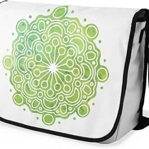 بوناميزون شنطة ماسنجر مدرسية مطبوعة رقميا مع حزام اسود للطلاب، شنطة كروس وشنطة ساعي، شنطة كتف للمدرسة، العودة الى المدرسة، المقاس: 29 × 36 سم