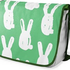 شنطة ماسنجر مدرسية مطبوعة رقميا مع احزمة كاكي للبنات والاولاد من لو جاردين دو لين، شنطة ماسنجر للطلاب، شنط كتف مقاس 29 × 36 سم