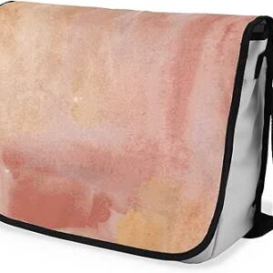 شنطة ماسنجر مدرسية مطبوعة رقمية بحزام اسود للبنات والاولاد من لو جاردين دو لين، شنطة ماسنجر للطلاب، شنط كتف مقاس 29 × 36 سم