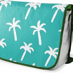 شنطة ماسنجر مدرسية مطبوعة رقميا مع احزمة كاكي للبنات والاولاد من لو جاردين دو لين، شنطة ماسنجر للطلاب، شنط كتف مقاس 29 × 36 سم