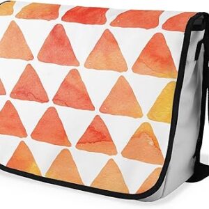 بوناميزون شنطة ماسنجر مدرسية مطبوعة رقميا مع حزام اسود للطلاب، شنطة كروس وشنطة ساعي، شنطة كتف للمدرسة، العودة الى المدرسة، المقاس: 29 × 36 سم