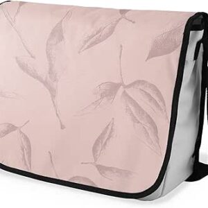 بوناميزون شنطة ماسنجر مدرسية مطبوعة رقميا مع حزام اسود للطلاب، شنطة كروس وشنطة ساعي، شنطة كتف للمدرسة، العودة الى المدرسة، المقاس: 29 × 36 سم