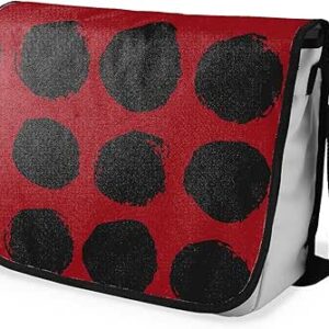 شنطة ماسنجر مدرسية مطبوعة رقمية بحزام اسود للبنات والاولاد من لو جاردين دو لين، شنطة ماسنجر للطلاب، شنط كتف مقاس 29 × 36 سم