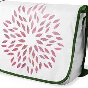 بوناميزون شنطة ماسنجر مدرسية مطبوعة رقميا مع حزام كاكي للطلاب، شنطة كروس وشنطة ساعي، شنطة كتف للمدرسة، العودة الى المدرسة، المقاس: 29 × 36 سم، ألوان متعددة