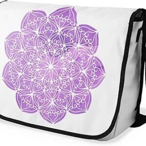 شنطة ماسنجر مدرسية مطبوعة رقمية بحزام اسود للبنات والاولاد من لو جاردين دو لين، شنطة ماسنجر للطلاب، شنط كتف مقاس 29 × 36 سم