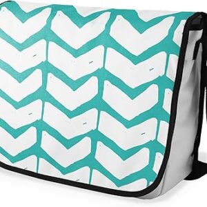 شنطة ماسنجر مدرسية مطبوعة رقمية بحزام اسود للبنات والاولاد من لو جاردين دو لين، شنطة ماسنجر للطلاب، شنط كتف مقاس 29 × 36 سم