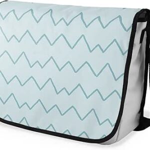 شنطة ماسنجر مدرسية مطبوعة رقمية بحزام اسود للبنات والاولاد من لو جاردين دو لين، شنطة ماسنجر للطلاب، شنط كتف مقاس 29 × 36 سم